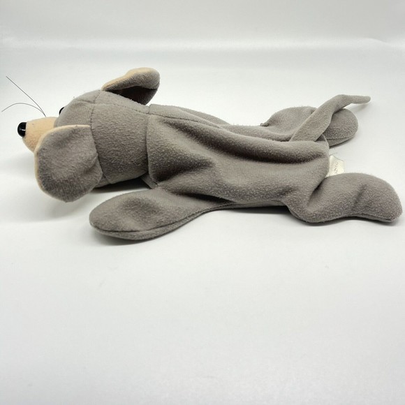 It's All Greek to Me Plush Gray Mouse Stuffed Animal Toy 9" Long - Picture 3 of 6